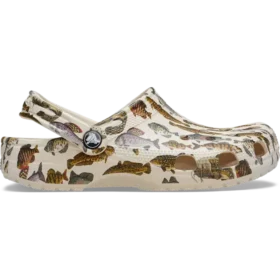 Classic Clog mit Süßwasserfisch-Motiv