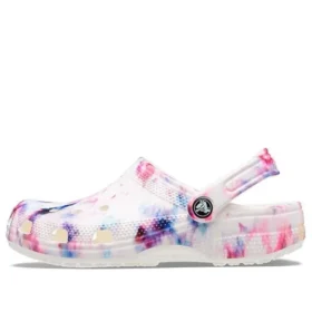 Classic Clog mit Tie-Dye-Grafik „Garnet & Multi“