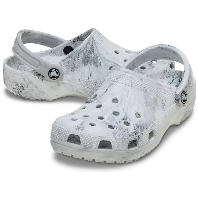 Classic Clog mit Wasserfarben-Marbled-Marmorierung Classic Clog mit Wasserfarben-Marbled-Marmorierung