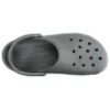 Classic Clog-Strand-Sandalen in Grau