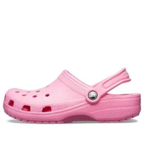 Classic Clog-Strand-Sandalen in Rosé