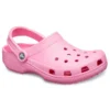Classic Clog-Strand-Sandalen in Rosé