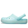 Classic Clog, transparent, Strand „Ice Blue“