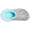 Classic Clog, warm und mit Fleece gefüttert „Grau-Blau“