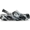 Classic Clog with Marbled Pattern