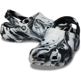 Classic Clog with Marbled Pattern