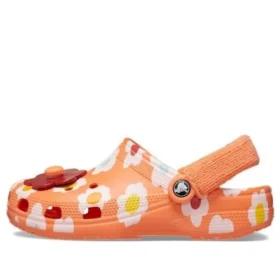 Classic Clogs aus Frottee „Orange“
