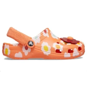 Classic Clogs aus Frottee „Orange“