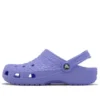 Classic Clogs aus Krokodilleder „Purple“