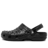 Classic Clogs aus Krokodilleder „Schwarz“