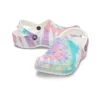 Classic Clogs im Crocs-Stil mit flachem Absatz – farbenfrohe blaue Sport-Sandalen