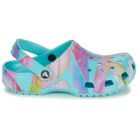Classic Clogs mit Palmenprint „Neptune Multi“