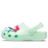 Classic Clogs mit Schmetterlingsanhänger „Mint“