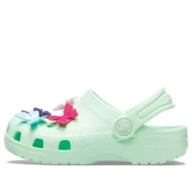 Classic Clogs mit Schmetterlingsanhänger „Mint“