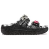 Classic Cozzzy Disco Glitter Sandalen „Black“