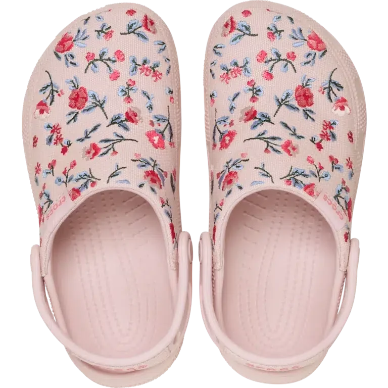 Classic Crafted Floral Clog Classic Crafted Floral Clog