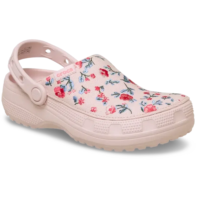 Classic Crafted Floral Clog Classic Crafted Floral Clog
