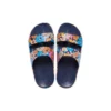 Classic Crocs Retro-Sandalen mit Blumenmuster „Blue Multi“