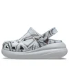 Classic Crush Disco Clog „Clear Bue“
