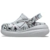 Classic Crush Disco Clog „Clear Bue“