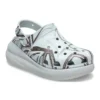 Classic Crush Disco Clog „Clear Bue“