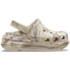Classic Crush Marbled Clog „Bone Multi“