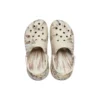 Classic Crush Marbled Clog „Bone Multi“