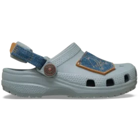 Classic Denim Clog für Kleinkinder mit verstellbarem Fersenriemen