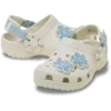 Classic Denim Flower Clog für Kleinkinder mit verstellbarem Fersenriemen