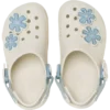Classic Denim Flower Clog für Kleinkinder mit verstellbarem Fersenriemen