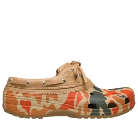 Classic Duck Camo Bootsschuhe „Tan Shocking Orange“ Classic Duck Camo Bootsschuhe „Tan Shocking Orange“