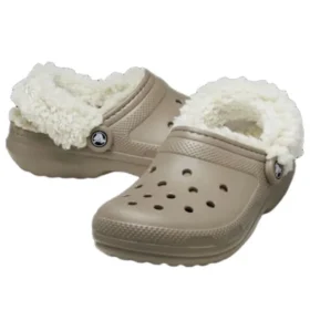 Classic Fleece Lined Clog „Mushroom“