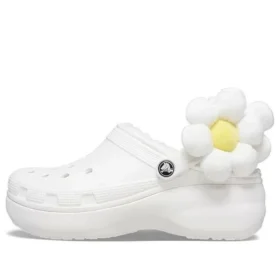 Classic Flower Clogs „Weiß“