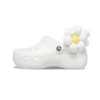 Classic Flower Clogs „Weiß“