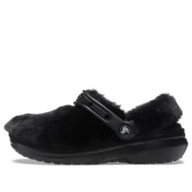 Classic Fur Sure Slip-On Clogs „Black“