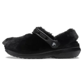 Classic Fur Sure Slip-On Clogs „Black“