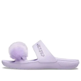 Classic Fur Sure Slip-On-Sandalen „Lilac“
