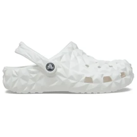 Classic Geometric Clog „Weiß“