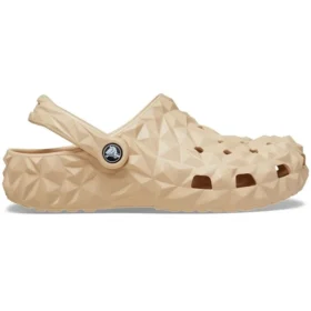 Classic Geometric Clogs „Beige“