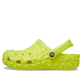 Classic Geometric Clogs „Green“