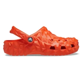 Classic Geometric Clogs „Orange“