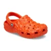 Classic Geometric Clogs „Orange“