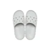 Classic Geometrische Pantoletten „White“