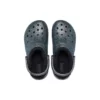 Classic Glitter Black Lined Clogs „Starry Skies“