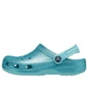Classic Glitter Clog „Blue Teal“