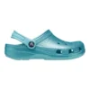 Classic Glitter Clog „Blue Teal“