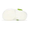 Classic Glow Alien Clog „White Green“