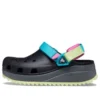 Classic Hiker Clog „Schwarz Blau Gelb“