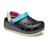 Classic Hiker Clog „Schwarz Blau Gelb“