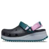 Classic Hiker Clog „Schwarz Grau Blaugrün“